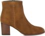 STEFANO LAURAN Enkellaarsjes Dames S3096. Maat: 42 Materiaal: Suède Kleur: Cognac - Thumbnail 1