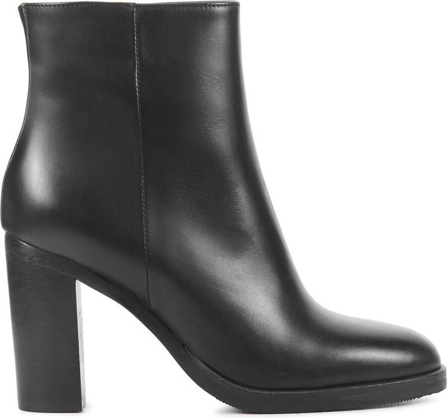 STEFANO LAURAN Enkellaarsjes Dames S3104. Maat: 41 Materiaal: Leer Kleur: Zwart