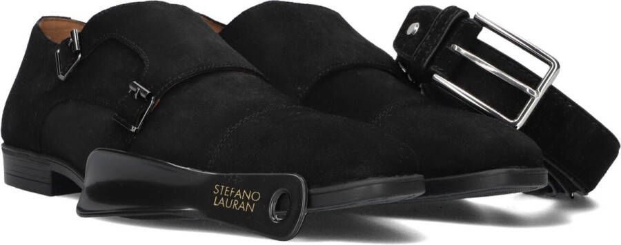 Stefano Lauran Gesp Nette schoenen Business Schoenen Heren Zwart