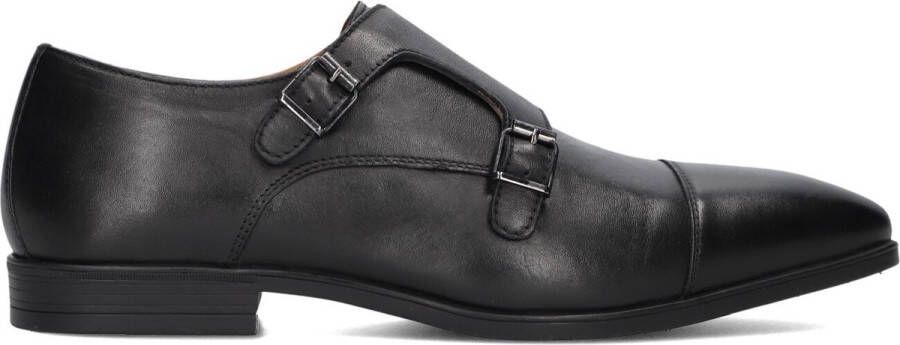 Stefano Lauran Gesp Nette schoenen Business Schoenen Heren Zwart