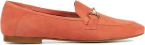 Stefano Lauran Vrouwen Suède Instapschoenen Damesschoenen Instapper S1071 Oranje
