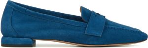 Stefano Lauran Instappers Dames Instapschoenen Damesschoenen Suède 9645 vannel Jeans blauw