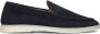 Stefano Lauran Instappers Heren Instapschoenen Herenschoenen Suède S3267 Blauw - Thumbnail 1