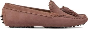 Stefano Lauran Instappers Loafers Dames Damesschoenen Suède S3039 Roze