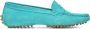 Stefano Lauran Instappers Loafers Female Damesschoenen Suède S3256 Turquoise - Thumbnail 1