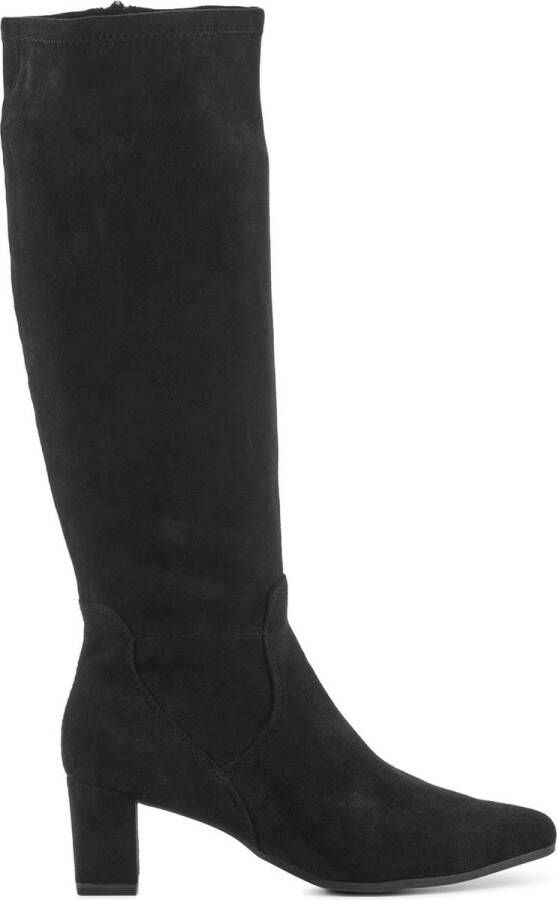STEFANO LAURAN Hoge Laarzen Dames 75517-21 Maat: 40 Materiaal: Suède Kleur: Zwart - Foto 2