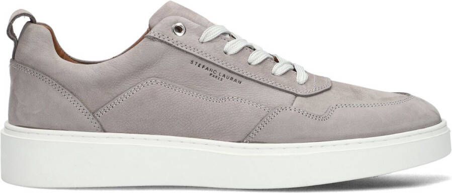 STEFANO LAURAN Lage Sneakers Heren Lj2501 Maat: 44 Materiaal: Nubuck Kleur: Grijs