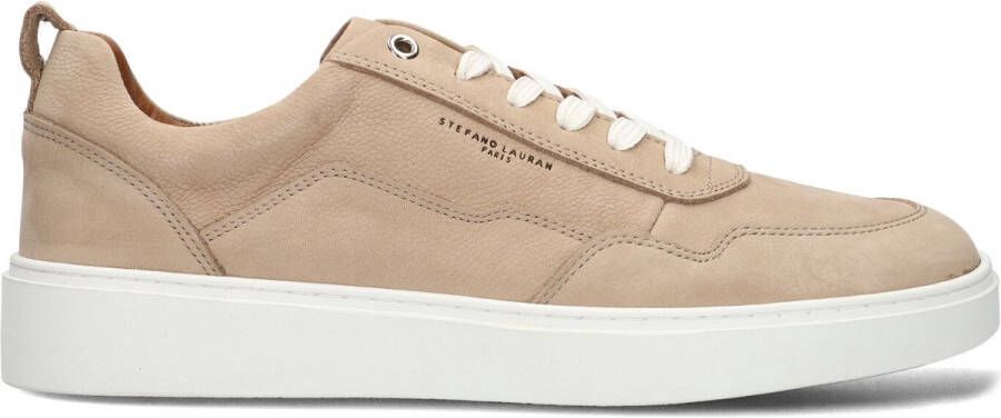 STEFANO LAURAN Lage Sneakers Heren Lj2501 Maat: 43 Materiaal: Suède Kleur: Beige