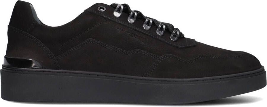 STEFANO LAURAN Lage Sneakers Heren Lj2502 Maat: 48 Materiaal: Nubuck Kleur: Zwart