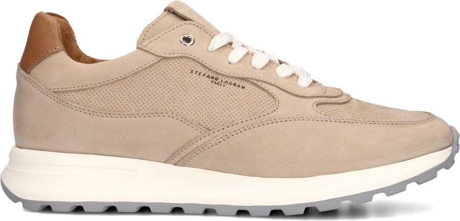 STEFANO LAURAN Lage Sneakers Heren Lj2504 Maat: 44 Materiaal: Suède Kleur: Beige