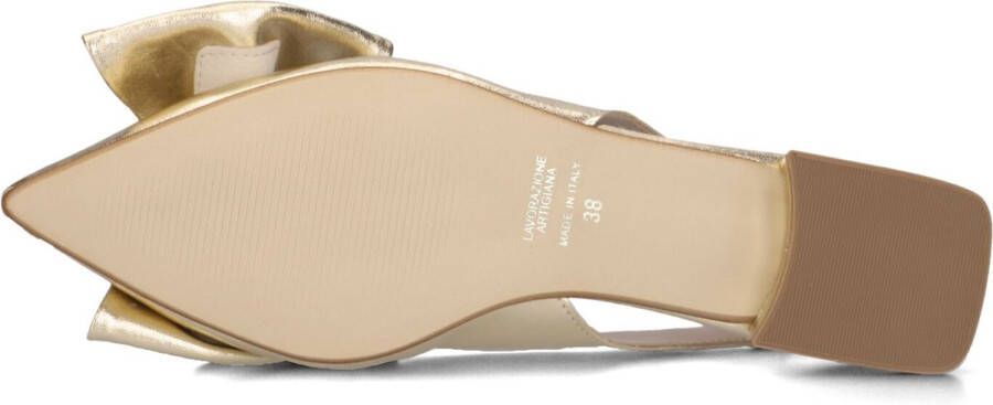 STEFANO LAURAN Slingbacks Dames Mirella Maat: 37 Materiaal: Leer Kleur: Goud - Foto 4