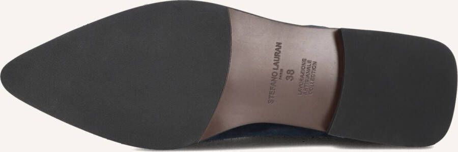 STEFANO LAURAN Chelsea Boots Dames Pe2061 Maat: 41 Materiaal: Suède Kleur: Blauw - Foto 2