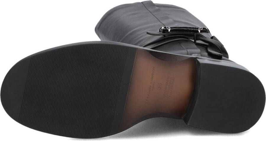 STEFANO LAURAN Hoge Laarzen Dames Pe2076 Maat: 38 Materiaal: Leer Kleur: Zwart - Foto 2