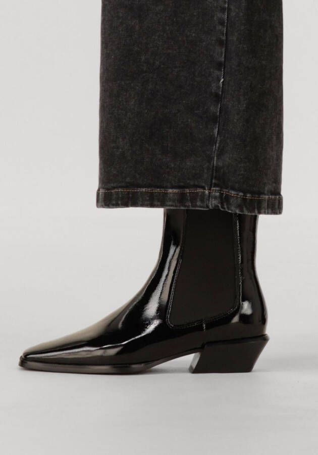 STEFANO LAURAN Enkellaarsjes Dames Pe2104 Maat: 36 Materiaal: Lakleer Kleur: Zwart - Foto 2