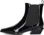 STEFANO LAURAN Enkellaarsjes Dames Pe2104 Maat: 43 Materiaal: Lakleer Kleur: Zwart - Thumbnail 2