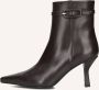 Stefano Lauran Penny2 Enkellaarsjes Enkelboots met rits Dames Bruin - Thumbnail 2
