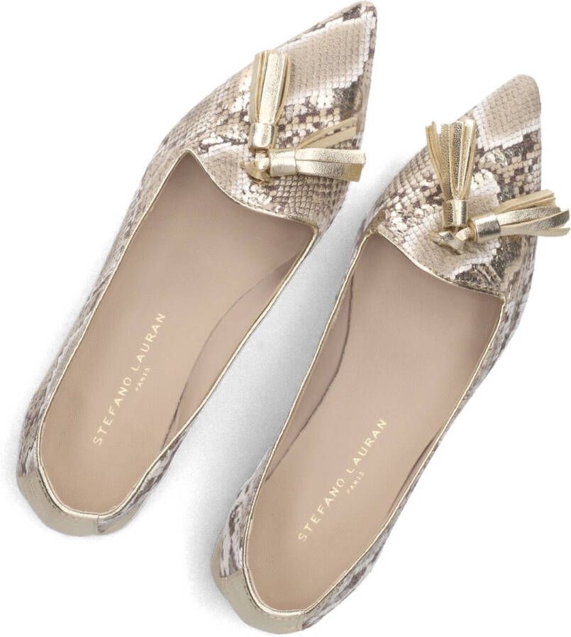 STEFANO LAURAN Instappers Dames Pisa Maat: 40 Materiaal: Leer Kleur: Goud - Foto 2