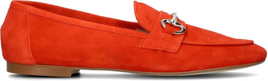 Stefano Lauran Instappers Dames Instapschoenen Damesschoenen Suède S3229 Oranje