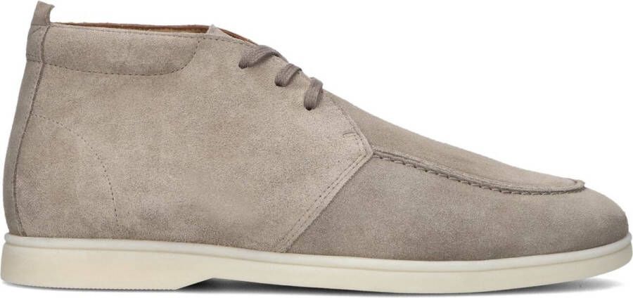 STEFANO LAURAN Veterschoenen Heren S3275 Maat: 47 Materiaal: Suède Kleur: Taupe