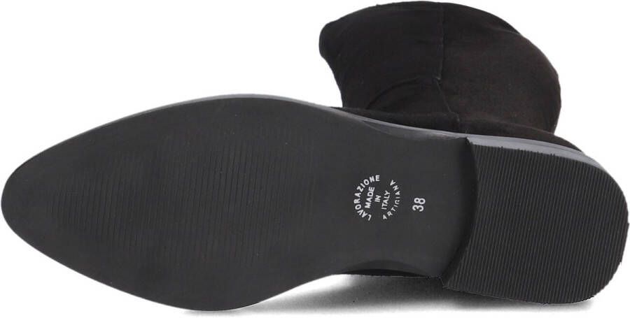 STEFANO LAURAN Hoge Laarzen Dames S3282 Maat: 37 Materiaal: Suède Kleur: Zwart - Foto 2