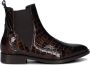 STEFANO LAURAN Enkellaarsjes Dames S3298 Maat: 39 Materiaal: Lakleer Kleur: Bruin - Thumbnail 2