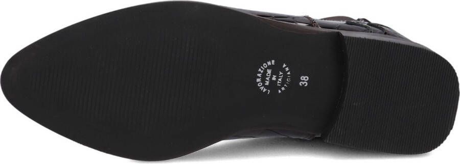 Stefano Lauran S3298 Enkellaarsjes Dames Bruin