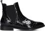 STEFANO LAURAN Enkellaarsjes Dames S3298 Maat: 43 Materiaal: Lakleer Kleur: Zwart - Thumbnail 2