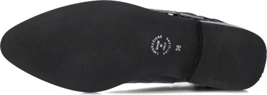 Stefano Lauran S3298 Enkellaarsjes Dames Zwart