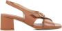 STEFANO LAURAN Dames 728-03p Maat: 36 Materiaal: Leer Kleur: Cognac - Thumbnail 1