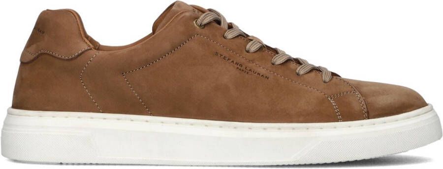 STEFANO LAURAN Lage Sneakers Heren Sl124h600 Maat: 41 Materiaal: Leer Kleur: Beige
