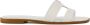 STEFANO LAURAN Slippers Dames 22622 Maat: 37 Materiaal: Leer Kleur: Wit - Thumbnail 1