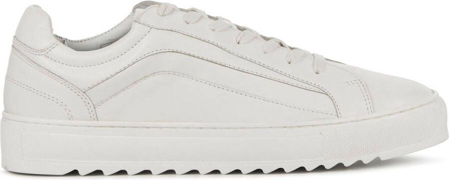 STEFANO LAURAN Lage Sneakers Heren S3149 Maat: 45 Materiaal: Leer Kleur: Wit