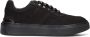 Stefano Lauran Zwarte Leren Heren Sneakers Star 003 - Thumbnail 1