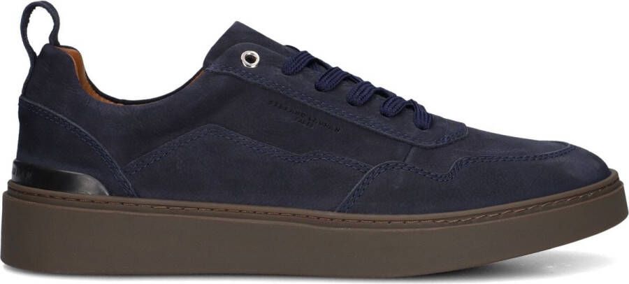 Stefano Lauran Blauwe lage sneakers voor heren