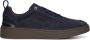 Stefano Lauran Blauwe lage sneakers voor heren - Thumbnail 1