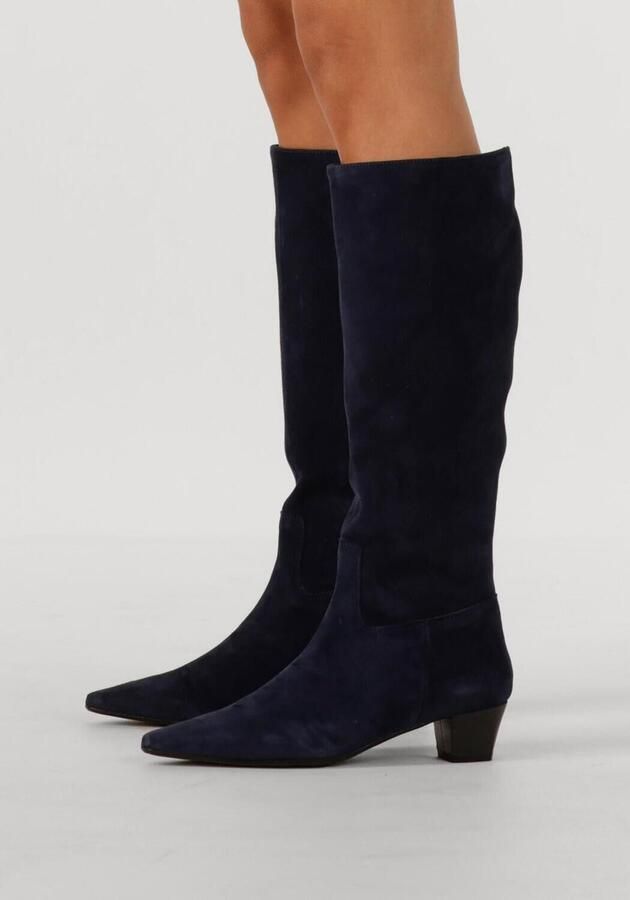 STEFANO LAURAN Hoge Laarzen Dames 010-290 Maat: 40 Materiaal: Suède Kleur: Blauw - Foto 2