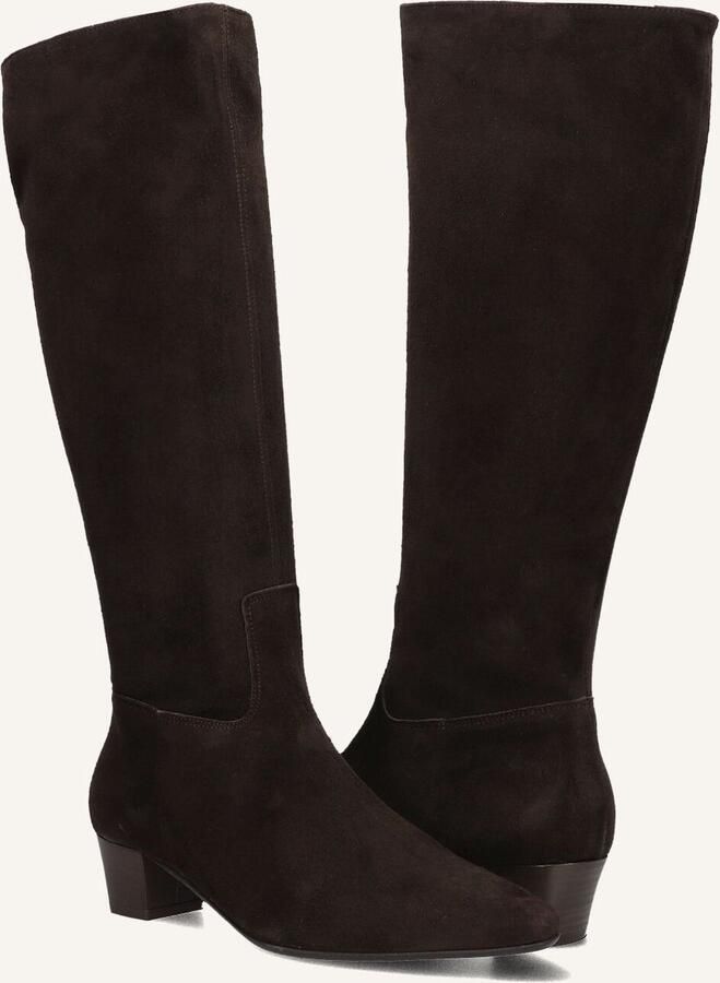 STEFANO LAURAN Hoge Laarzen Dames 010-290 Maat: 43 Materiaal: Suède Kleur: Bruin - Foto 2