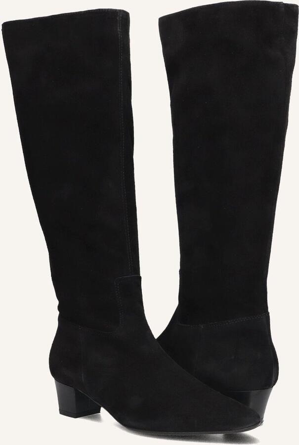 STEFANO LAURAN Hoge Laarzen Dames 010-290 Maat: 42 Materiaal: Suède Kleur: Zwart - Foto 2