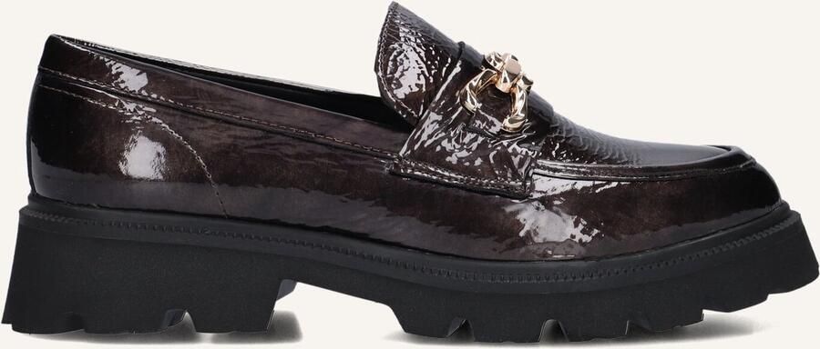 STEFANO LAURAN Loafers Dames 07055 Maat: 42 Materiaal: Lakleer Kleur: Bruin - Foto 2