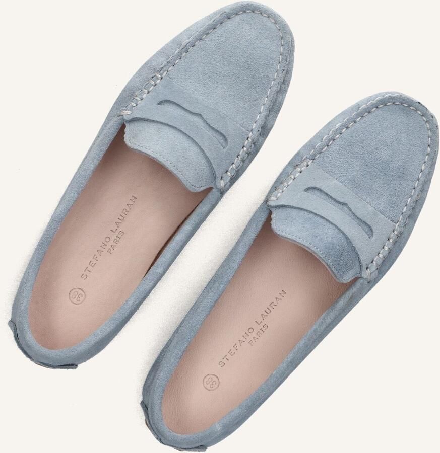 STEFANO LAURAN Mocassins Dames 11634 Maat: 38 Materiaal: Suède Kleur: Blauw - Foto 3
