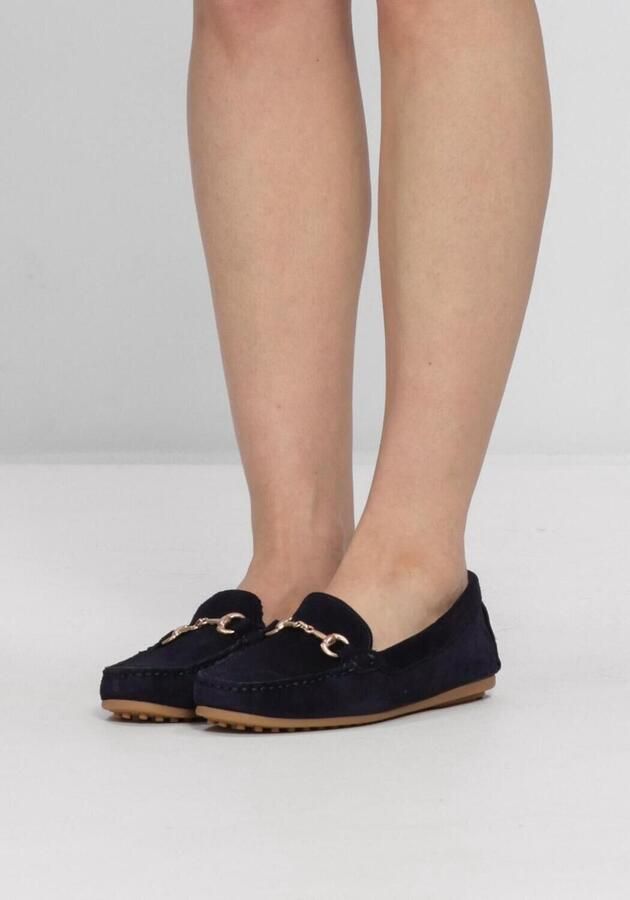 STEFANO LAURAN Mocassins Dames 11733 Maat: 38 Materiaal: Suède Kleur: Blauw - Foto 6