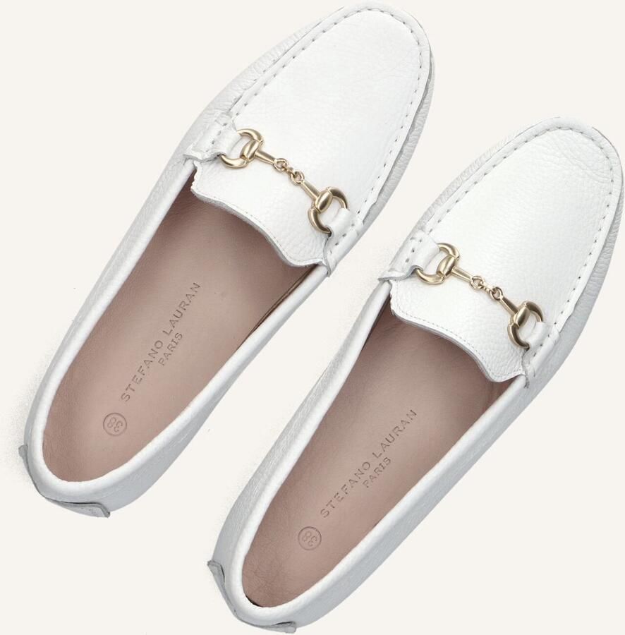 STEFANO LAURAN Mocassins Dames 11733 Maat: 41 Materiaal: Leer Kleur: Wit - Foto 3