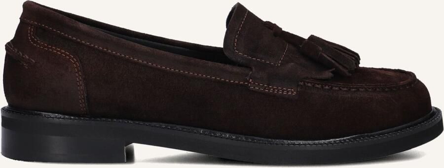 Stefano Lauran 11887 Loafers Dames Instappers Bruin