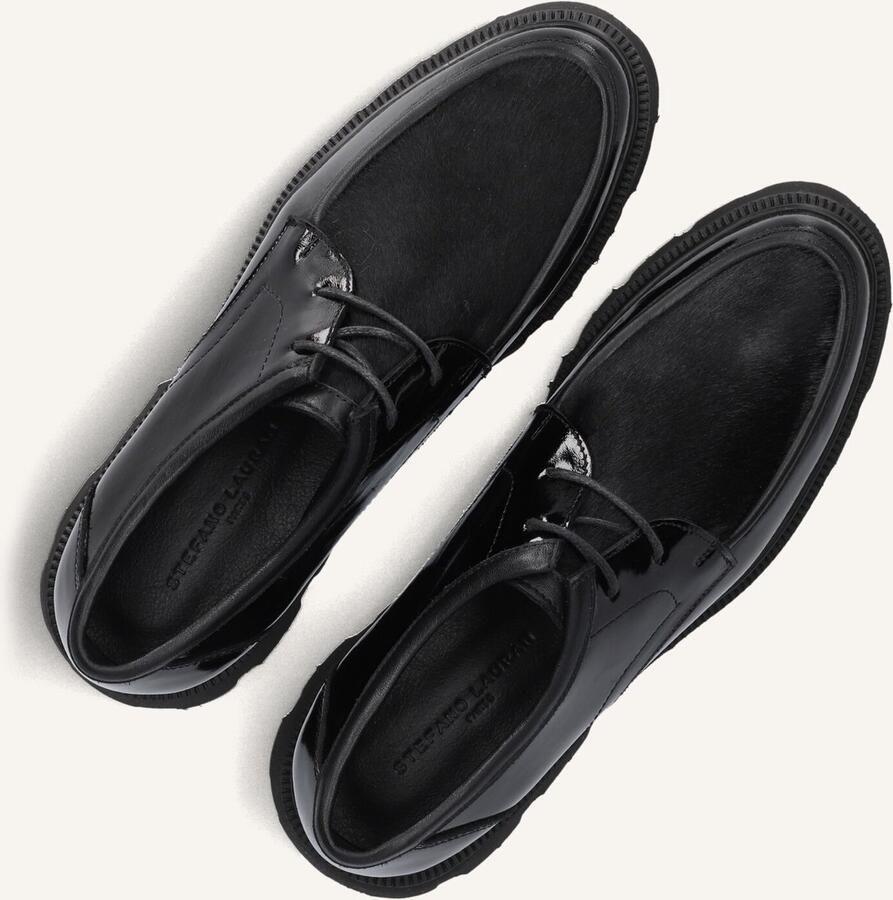 STEFANO LAURAN Veterschoenen Dames 12034 Maat: 38 5 Materiaal: Lakleer Kleur: Zwart - Foto 2