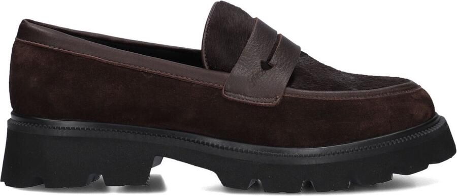 STEFANO LAURAN Loafers Dames 12087 Suède Bruin