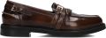 STEFANO LAURAN Loafers Dames 12091 Leer Bruin - Bruin