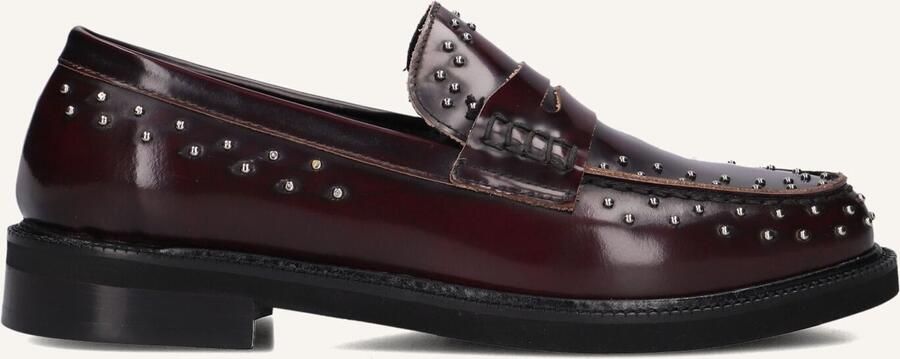 STEFANO LAURAN Loafers Dames 12095 Maat: 39 Materiaal: Leer Kleur: Rood - Foto 2