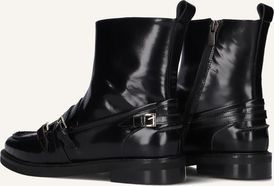 STEFANO LAURAN Enkellaarsjes Dames 12096 Maat: 36 Materiaal: Lakleer Kleur: Zwart - Foto 2