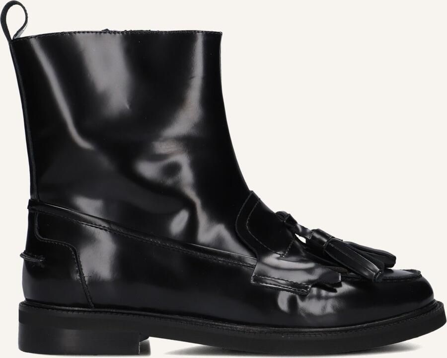 STEFANO LAURAN Enkellaarsjes Dames 12219 Maat: 42 Materiaal: Lakleer Kleur: Zwart - Foto 2