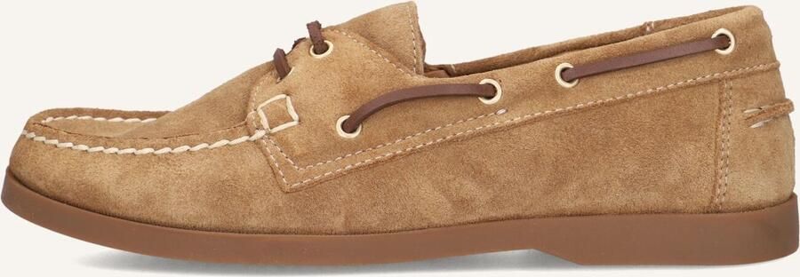 STEFANO LAURAN Veterschoenen Dames 12735 Suède Camel - Foto 6